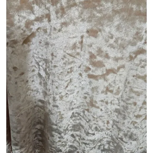 Women's Velvet Dress EUC Size Small in Light Pink - Picture 5 of 6